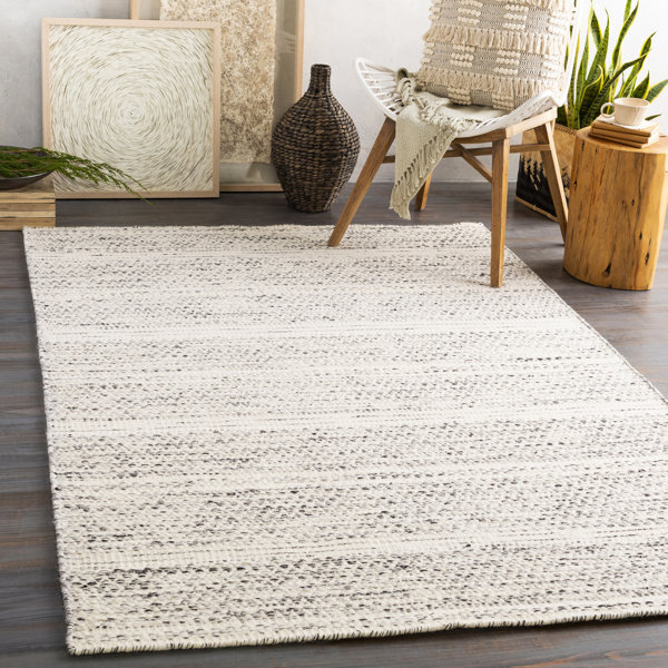 Maes Handmade Flatweave Wool Cream Area Rug & Reviews Joss & Main